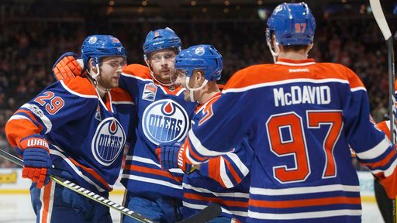 Oilers beat Devils in OT in Taylor Hall's return to Edmonton (Jan 12, 2017)